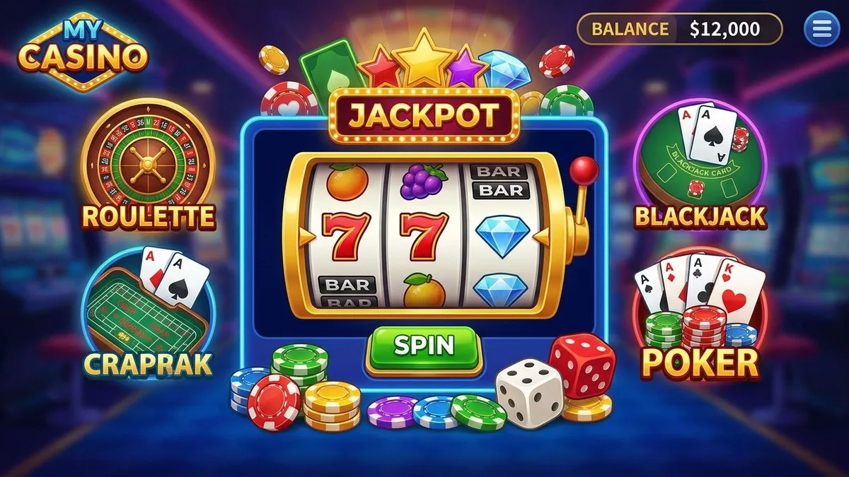 Casino games at Win Cleo